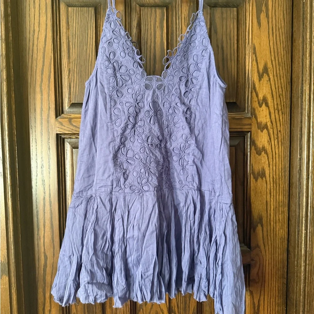 Free People Eyelet Slip Dress